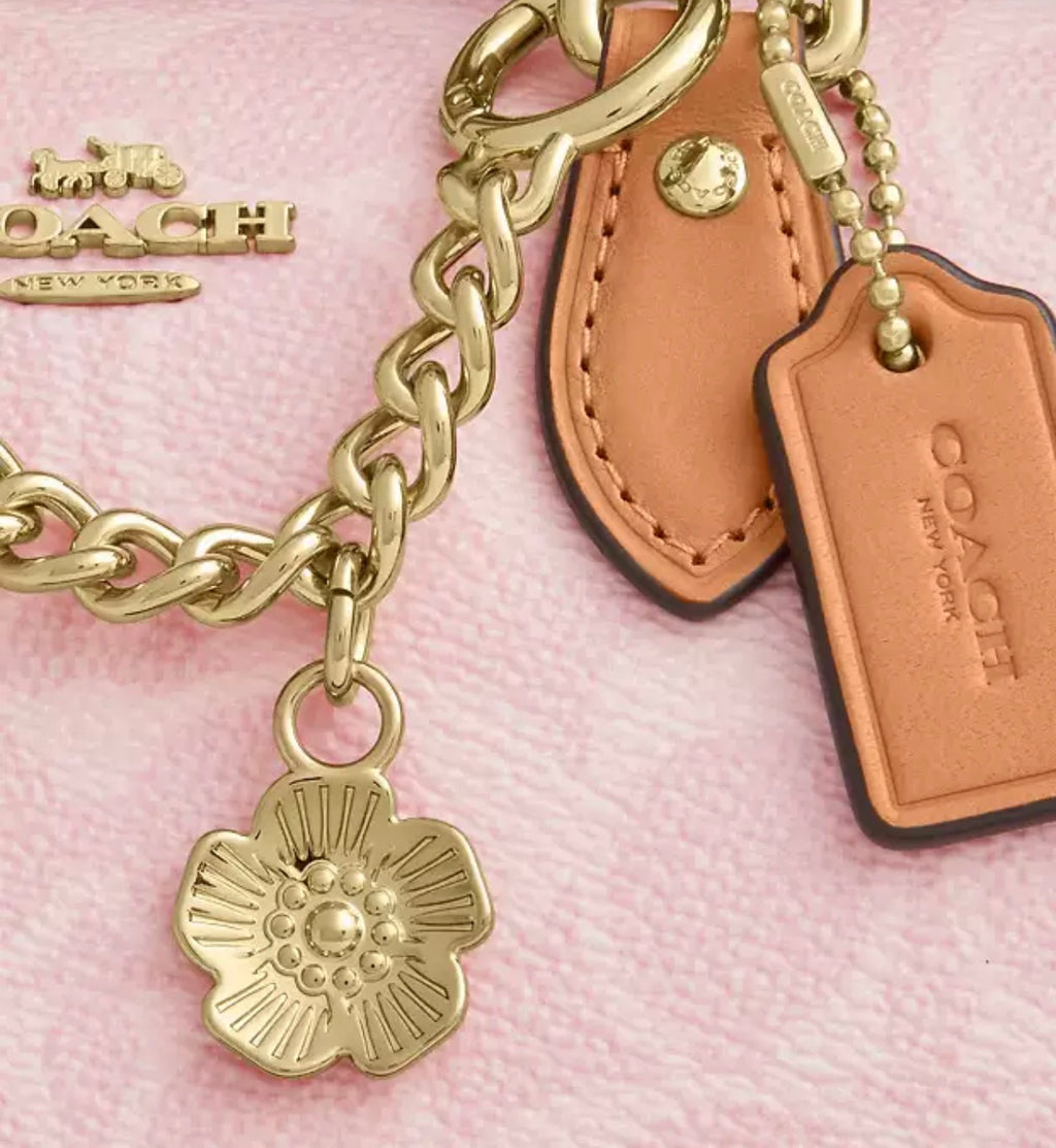 Mini Rowan Crossbody Bag In Signature Canvas With Charms