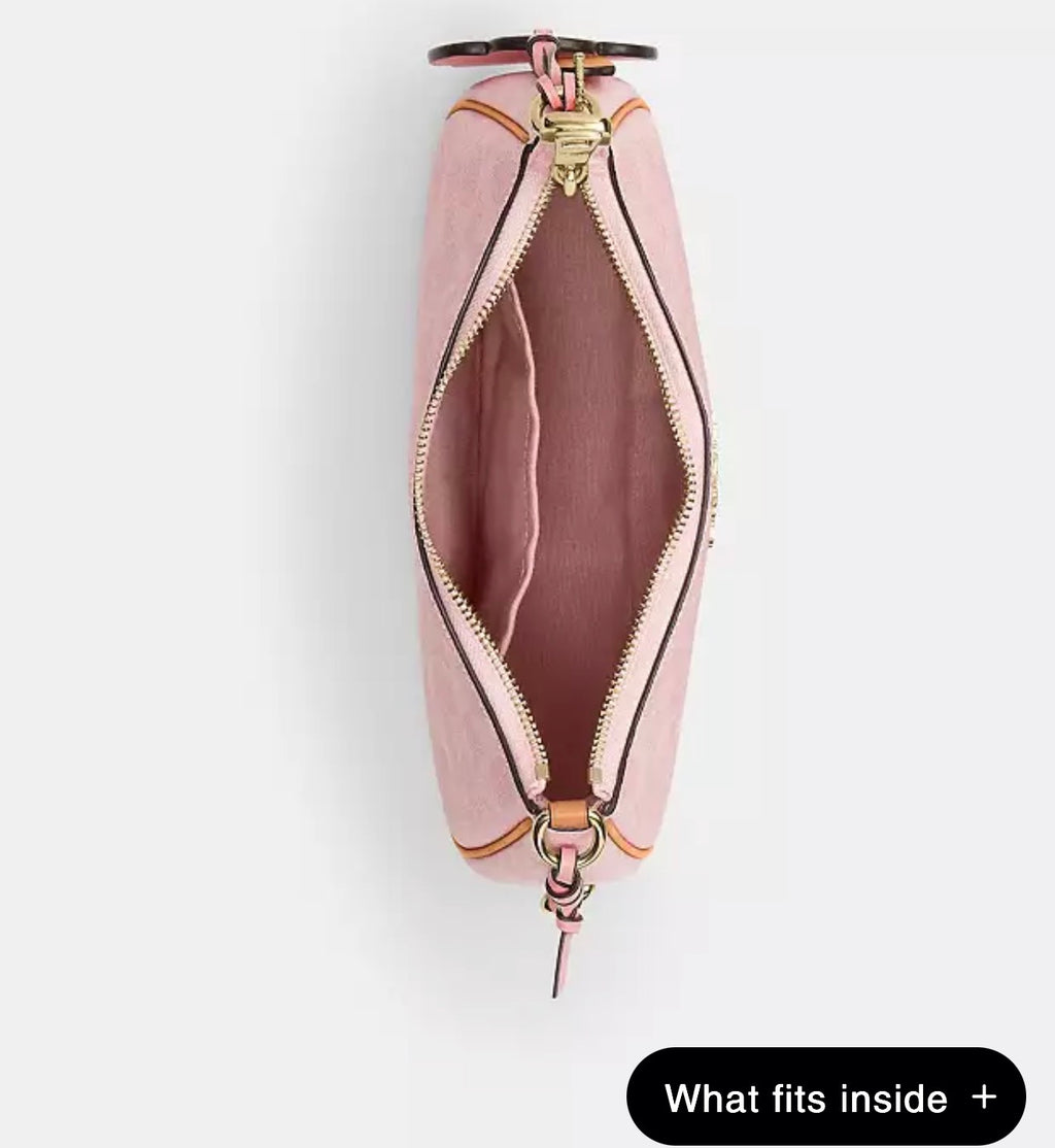 NWT Coach Powder Pink Teri Shoulder Bag