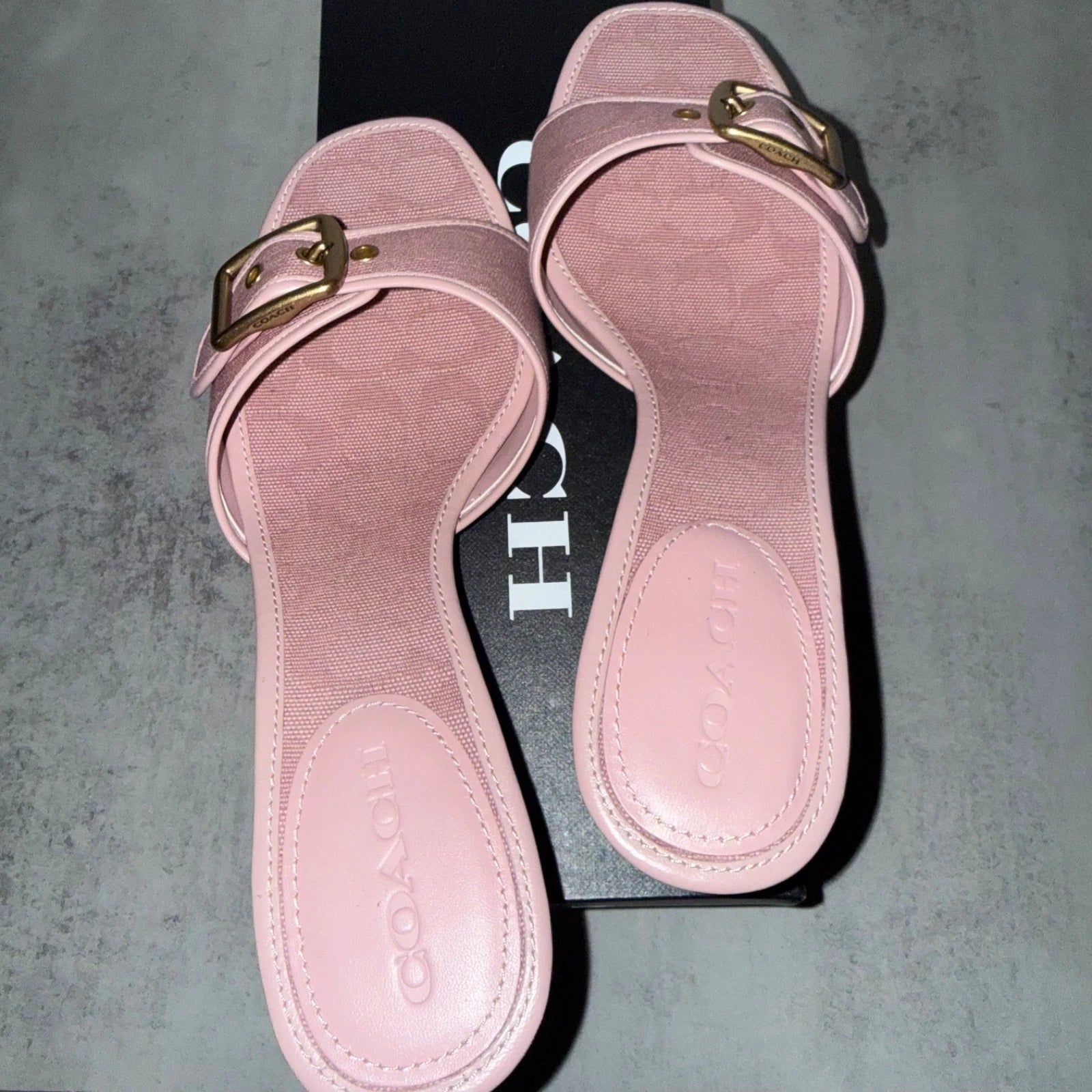 Coach Jacquard Margot Signature Sandal