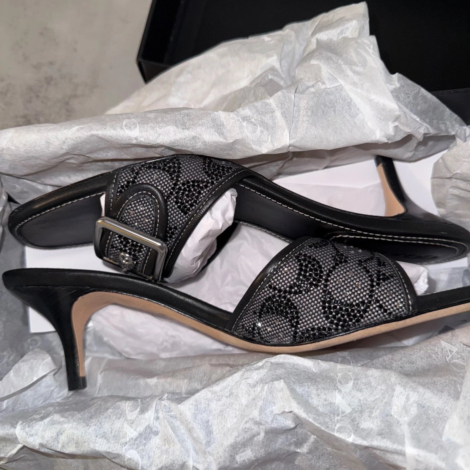 Coach Jacquard Margot Signature Sandal