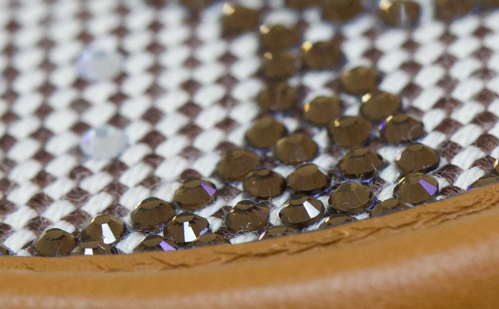 Coach Swinger 20 Crystal Signature Jacquard Shoulder Handbag - Burnished Amber