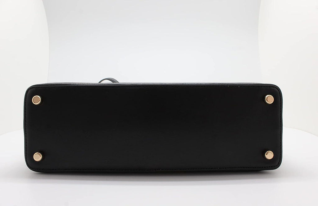 NEW Coach Katy Satchel In Signature Canvas (IM/Brown Black)