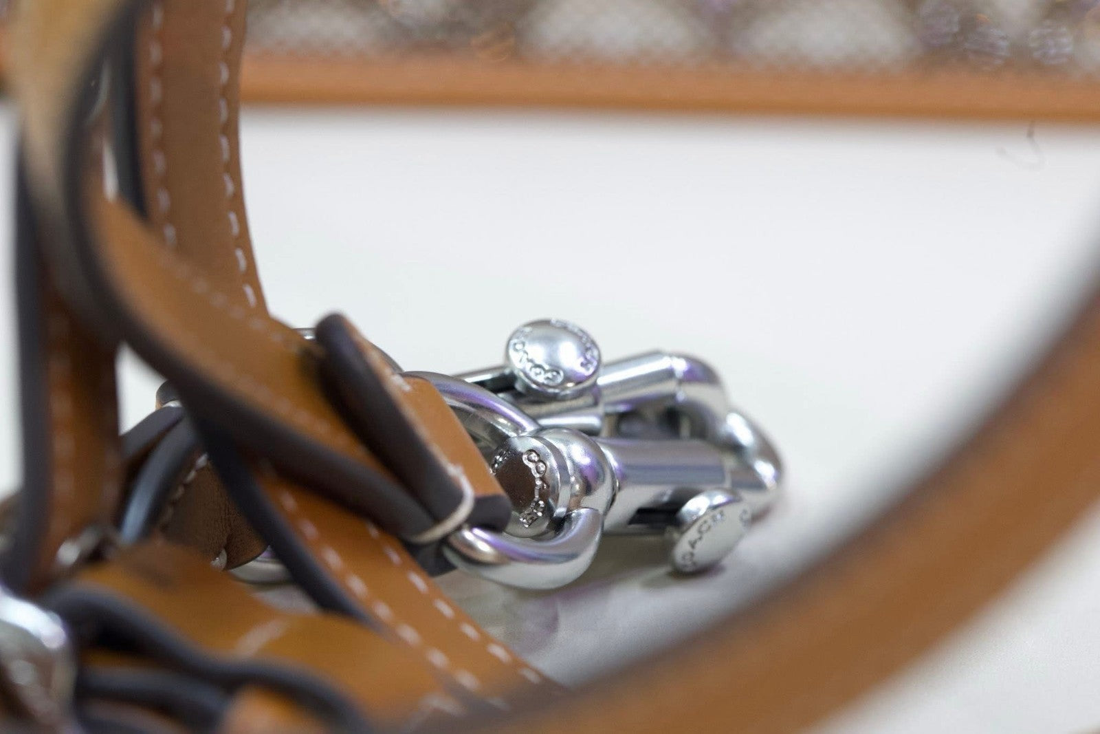 Coach Swinger 20 Crystal Signature Jacquard Shoulder Handbag - Burnished Amber