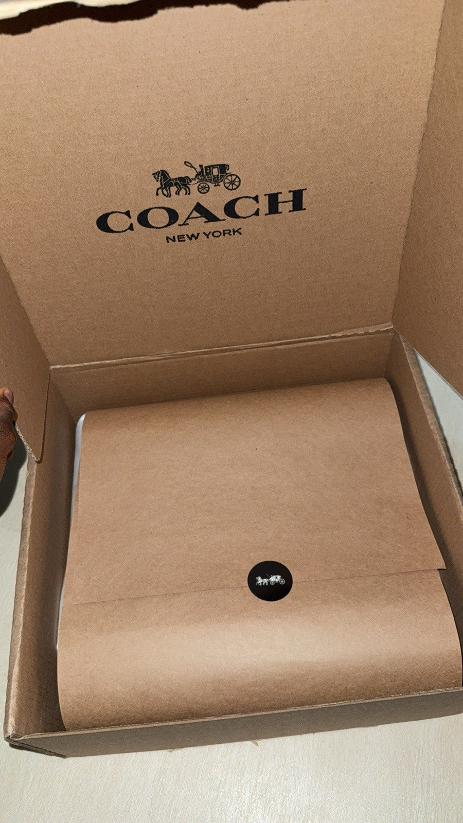 Coach Brooklyn 28 Medium Leather Shoulder Bag Brass/Maple. Brand New with Tags