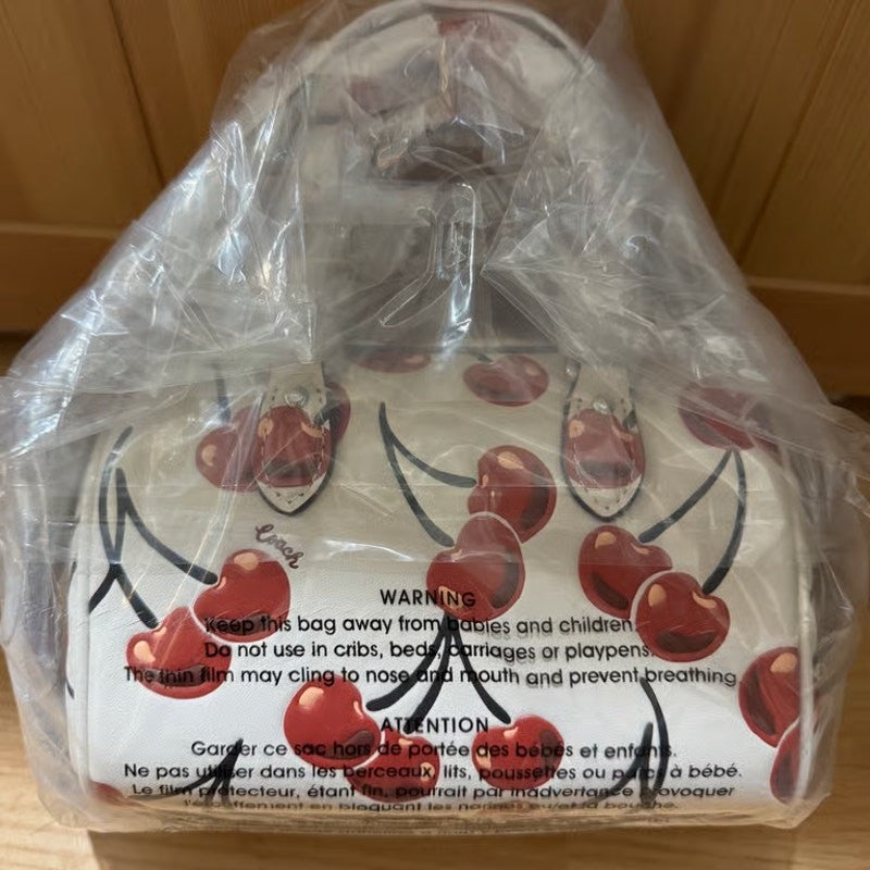 NWT Coach Mini Rowan Crossbody Bag With Cherry Print