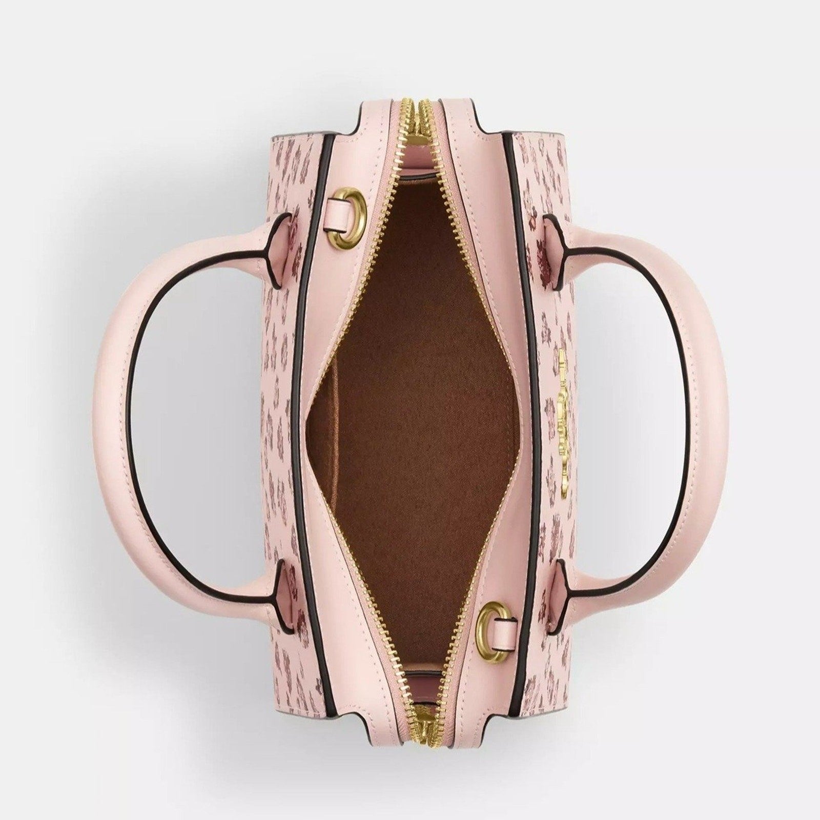 NWT ❤️ Coach Andrea Carryall Bag With Rose Print