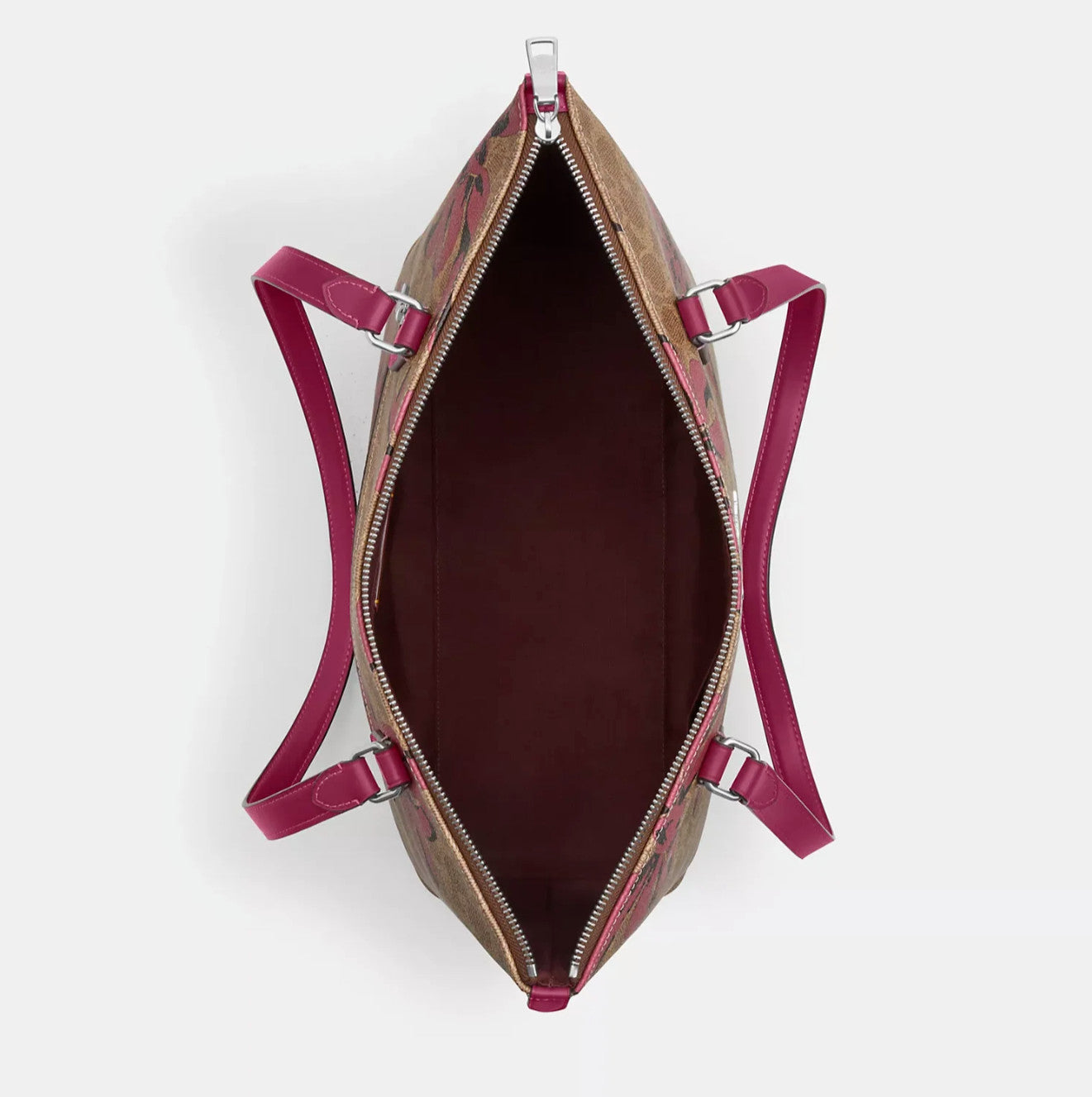 NWT Coach Gallery Tote Bag In Signature Canvas With Bow Print CZ174 🎁