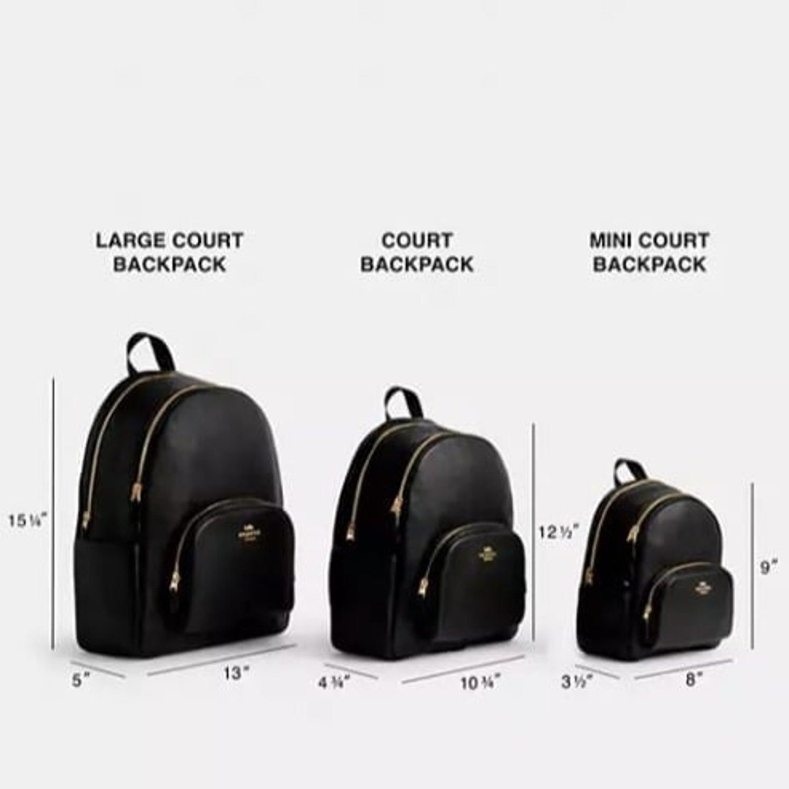 NWT ❤️ Coach Court Backpack In Signature Canvas With Bow Print