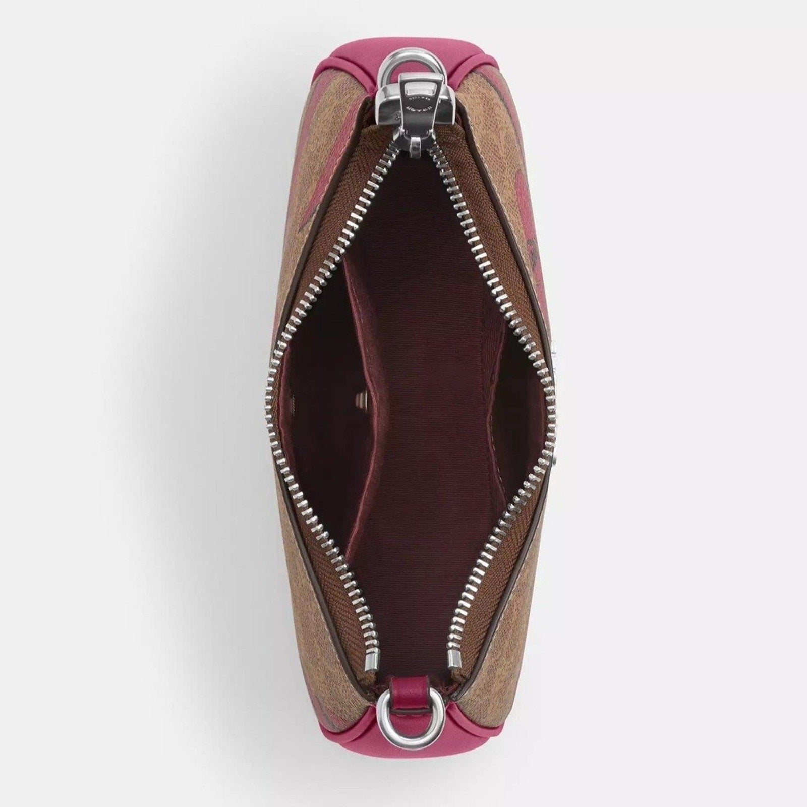 NWT Coach Teri Mini Crossbody Bag Signature Canvas Bow Print