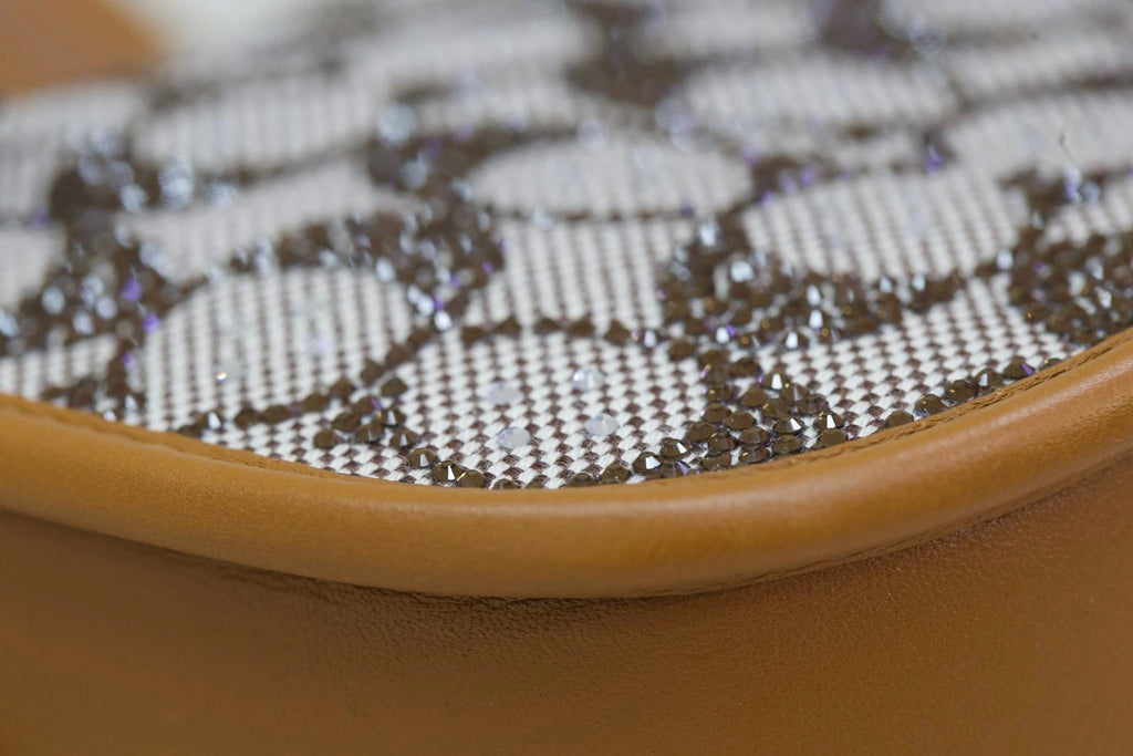 Coach Swinger 20 Crystal Signature Jacquard Shoulder Handbag - Burnished Amber